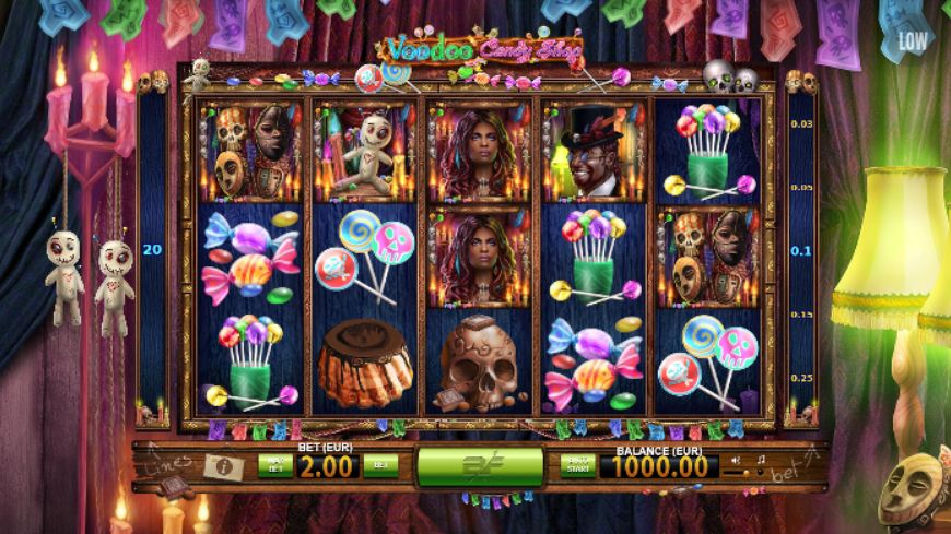 1win voodo candy shop