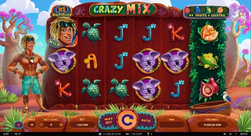 crazy mix slot