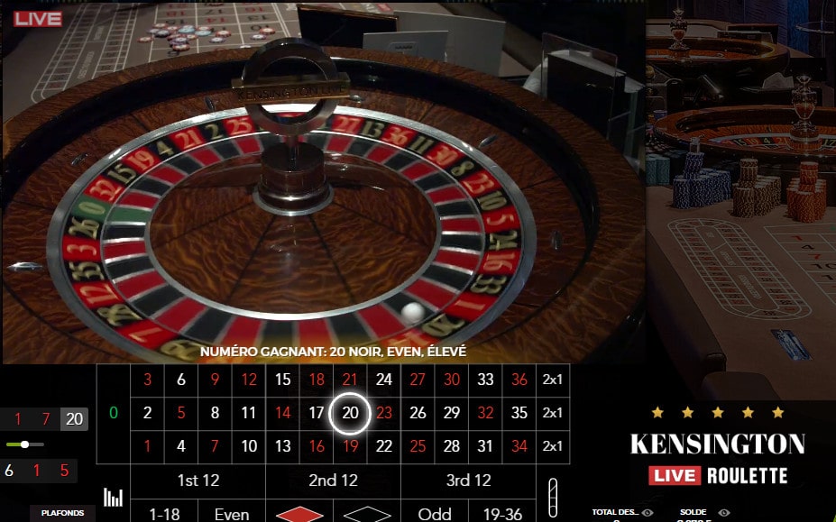 Kensington Roulette 1win