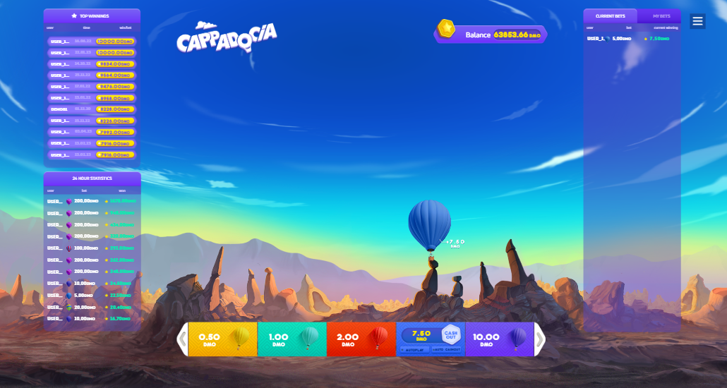 Cappadocia 1win