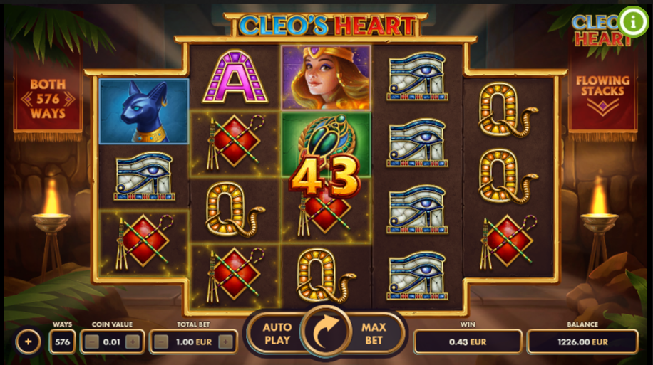 Cleo’s Heart Игровой автомат