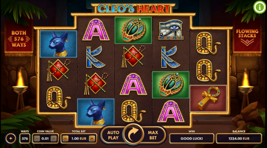 Cleo’s Heart Игровой автомат