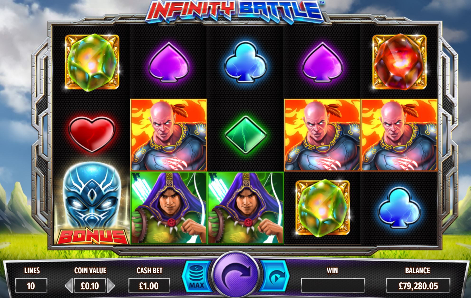 Infinity Battle slot