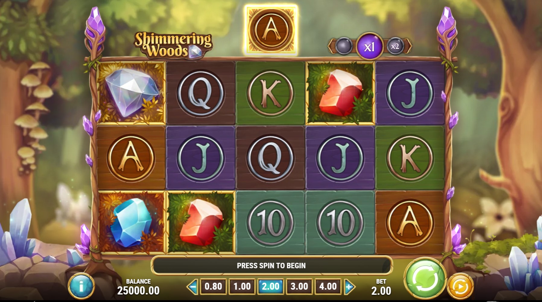 Shimmering Woods 1win