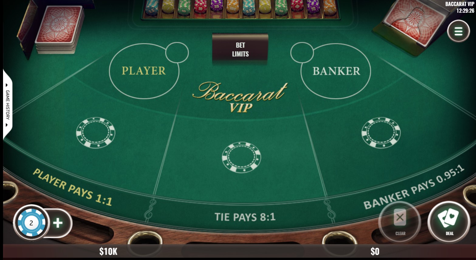 Baccarat VIP slot