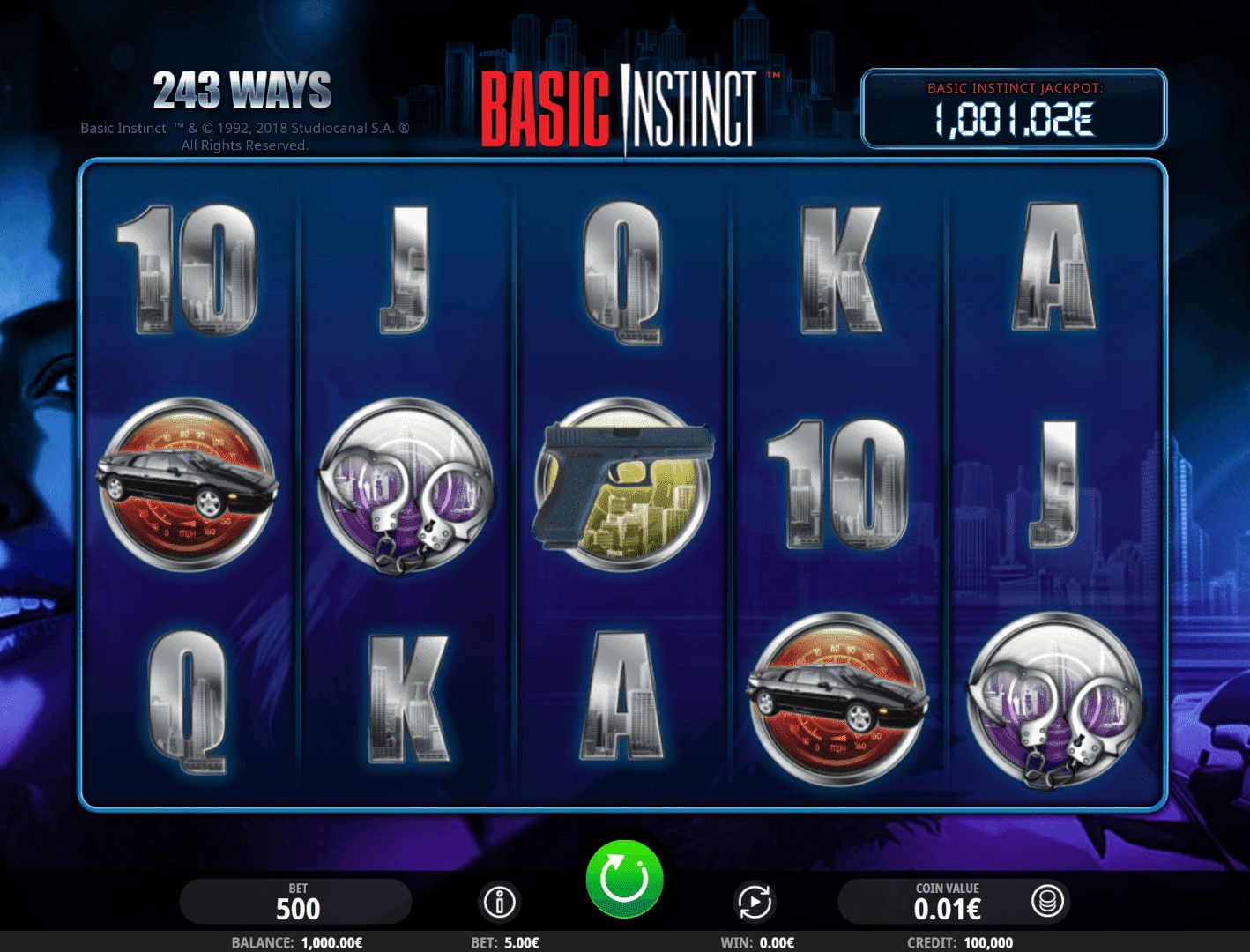 Basic Instinct slot