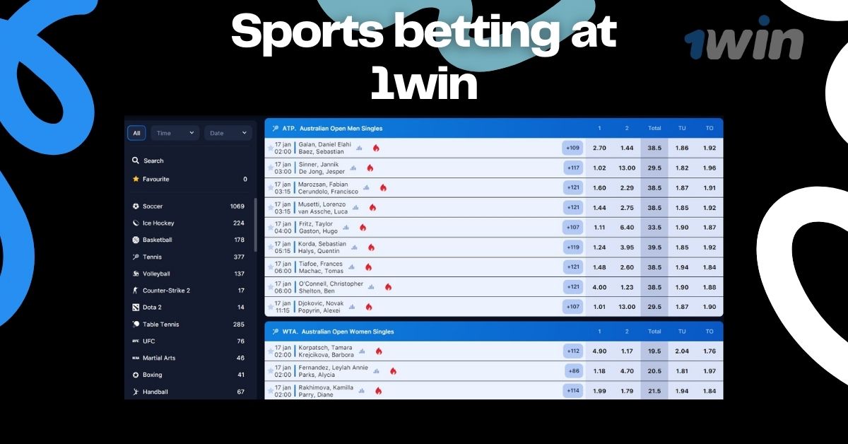 BC 1win sports betting