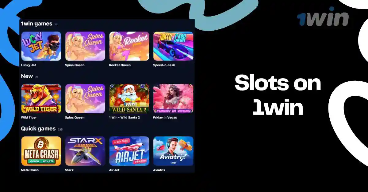 1win casino slots