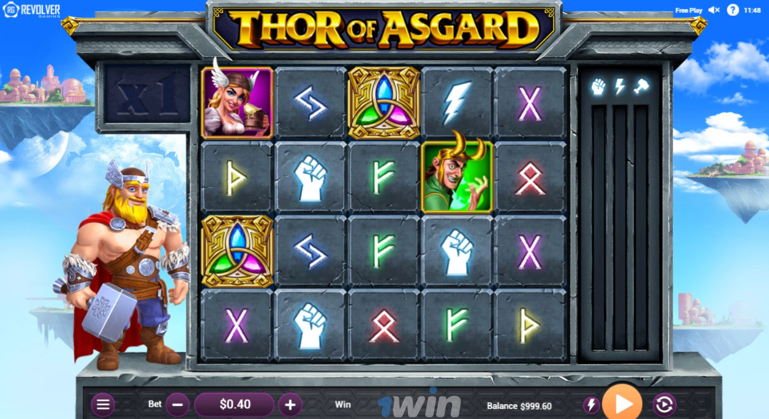 Thor of Asgard 1win