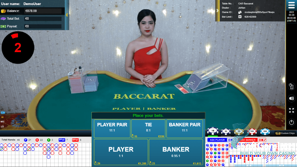 CA5 Baccarat sloti