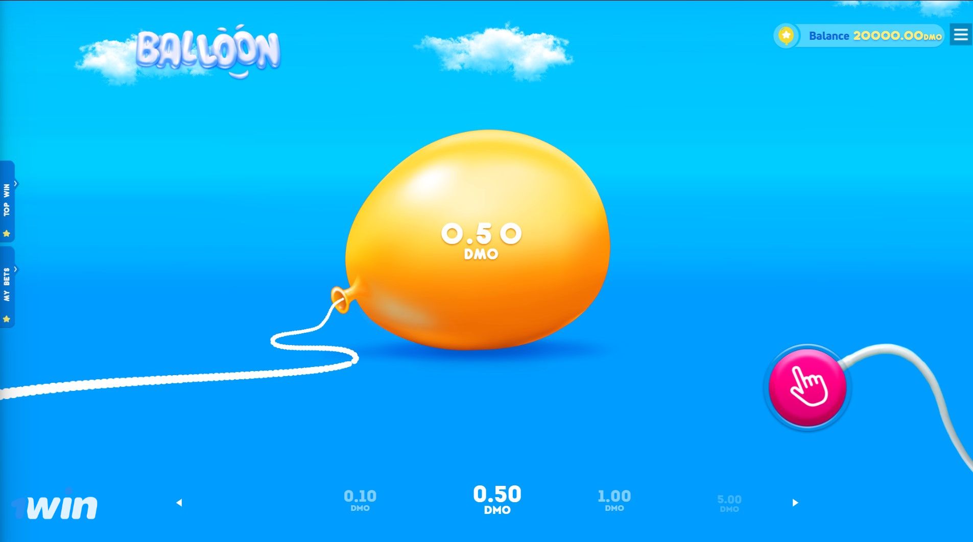 Balloon слот на 1win