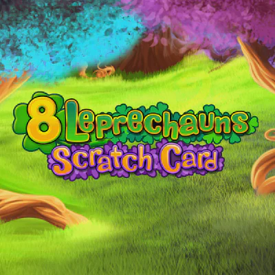 8 Leprechauns Scratch Card