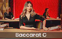 Live — Speed Baccarat C - лайв игра на гривны с живым дилером