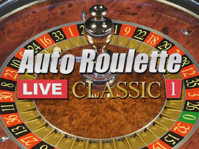 Auto Roulette LIVE Classic 1 - live рулетка на 1win