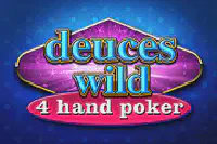 Deuces Wild Poker 4 Hand 🂥 Играй в онлайн покер 1win 